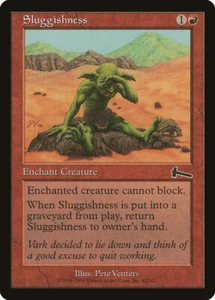 Magic the Gathering (mtg): ULG: Sluggishness (x 4) - Picture 1 of 1
