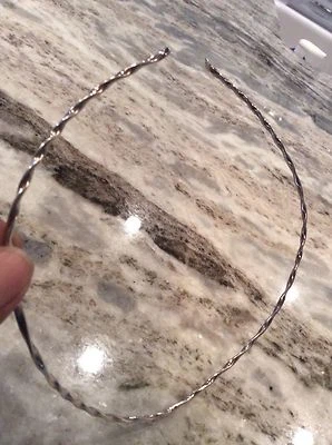 Hermoso collar Jay King DTR esterlina 925 cuello torcido Foto 1 de 4