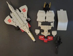Vintage 1986 G1 Transformers G1 Silverbolt with Superion accessories. - Picture 1 of 3