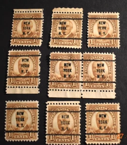 9 - 1930 US Stamps Sc #683 - Precanceled - New York - Used/NG/VF - Picture 1 of 2