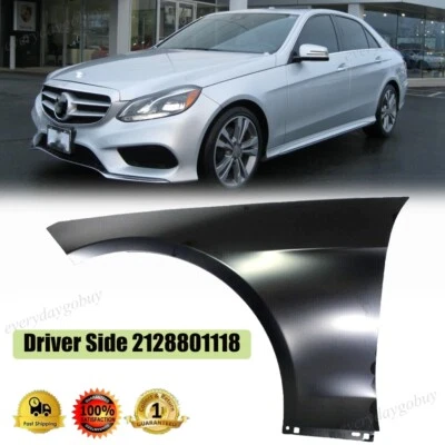 Driver side Fender For 2010-2016 Mercedes Benz E350 Sedan / Wagon Replacement - Imagem 1 de 4