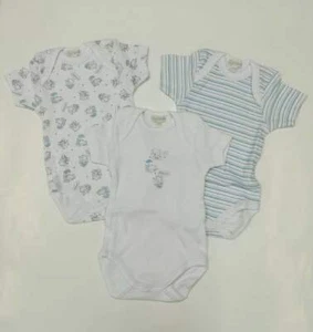 3 BODY BIMBO PRIMAVERILE 0-1-3-6-9-12-18-24-36 MESI - Picture 1 of 20