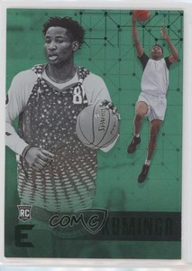 2021 Panini Chronicles Draft Picks Essentials Green Jonathan Kuminga Rookie RC