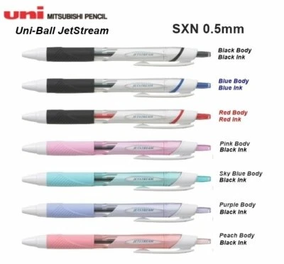 [Uni Ball] JetStream SXN 0.5mm Retractable Extra Fine Rollerball Pan (Select) - Image 1 of 2