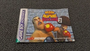 Ready 2 Rumble Boxing - Nintendo Gameboy Advance - Solo manual - Imagen 1 de 2