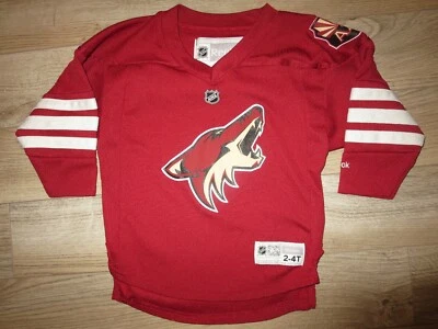 Arizona Coyotes NHL Hockey Jersey Toddler 2T- 4T - Image 1 of 4