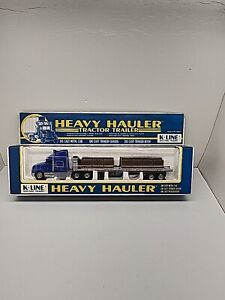 K-Line Heavy Hauler Truck Tractor Trailer Mercer Transportation Diecast 13.5" 