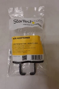 Startech - CMHOOK1UN 1HE vertikal 1,8 x 3,9 Zoll Server Rack Kabelmanagement Haken - Bild 1 von 9