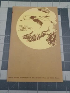 1972 Duck Stamp Data - USFWS - Picture 1 of 2