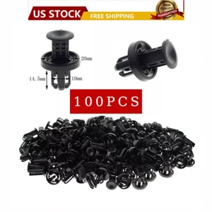 100Pcs Front Bumper Under Cover Clip Fastener # 91505TM8003 For Honda - Picture 1 of 7