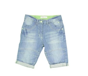 MINOTI ROLL UP AND DISTRESSED EFFECT DENIM SHORTS *SIZES 8/9yrs to 12/13yrs* - Picture 1 of 8