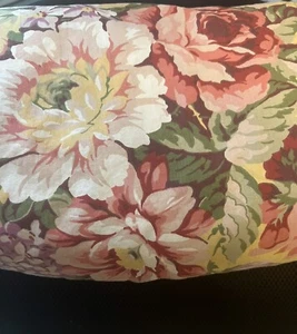 RALPH LAUREN Sophe King Size Bottom FITTED Sheet Yellow Floral Roses Vintage USA - Picture 1 of 5