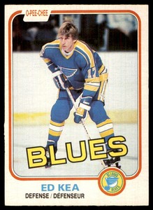1981-82 O-Pee-Chee Ed Kea St. Louis Blues #294