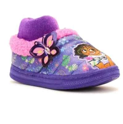 NUEVO NUEVO CON ETIQUETAS Zapatillas Púrpura Disney Encanto Niñas Pequeñas TALLA 5-6 Foto 1 de 4