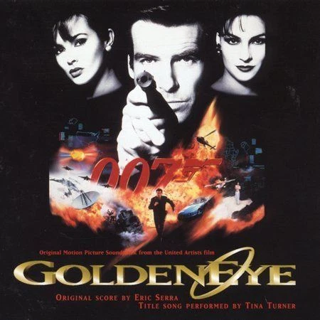 Goldeneye [Original Motion Picture Soundtrack] by Eric Serra/Tina Turner (CD, Nov-1995, Virgin)