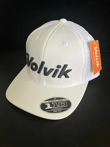 Volvik Golf VTR Tour Snapback Sombrero/Gorra - Ajustable Adulto Golf Sombrero - Blanco! - Imagen 1 de 6