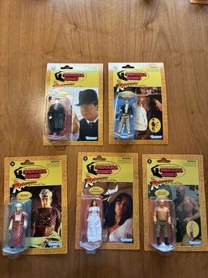 Indiana Jones Retro Collection Action Figure Wave 1 Set - Image 1 of 4