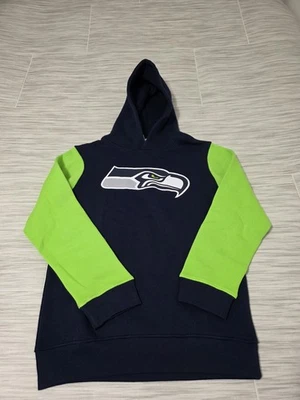 NWOT Seattle Seahawks Football NFL Team Apparel Hoodie Sweatshirt Youth XL  - Image 1 of 3