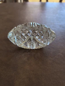 Waterford Crystal Football PITTSBURGH STEELERS Super Bowl Paperweight Limited Ed - Picture 1 of 8