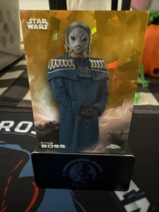 2025 Topps Star Wars Chrome Pyke Boss Raywave Refractor Card- #149 #16/50 - Picture 1 of 3
