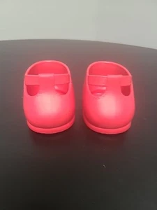 Cabbage Patch Kids Doll Shoes Red Mary Janes Shoes - Picture 1 of 6