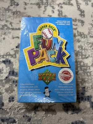 1994 Upper Deck Fun Pack Factory Sealed Box of Unopened Packs  #U136 - Image 1 of 3