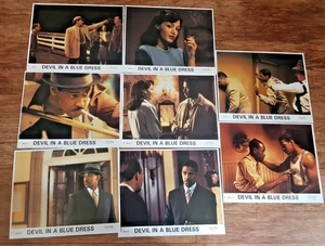 Devil in a Blue Dress - Set of 8 x  Lobby Card / Front of House / Stills  10 x 8 - Picture 1 of 3