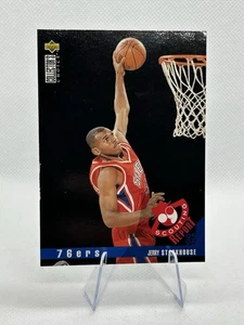 1995-96 Collector's Choice International French II JERRY STACKHOUSE #130 76ers  - Picture 1 of 2