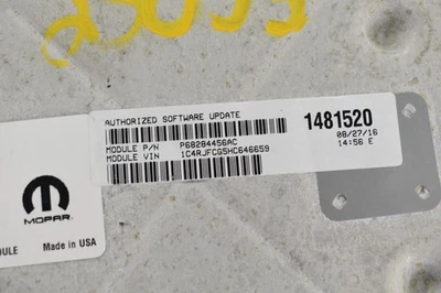 Módulo de control electrónico ECM del motor 3,6 L compatible con 16-17 GRAND CHEROKEE 224925 Foto 1 de 4