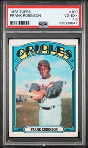 1972 Topps #100 Frank Robinson PSA 4.5 - Picture 1 of 2