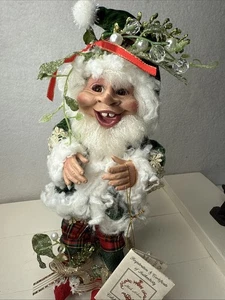 Mark Roberts Weihnachtsfreude Elfe, klein 11 Zoll - Bild 1 von 5