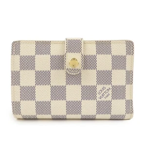 Louis Vuitton Damier Azur Portefeuille Viennois Wallet N61676 Authentic Used F/S - Picture 1 of 23