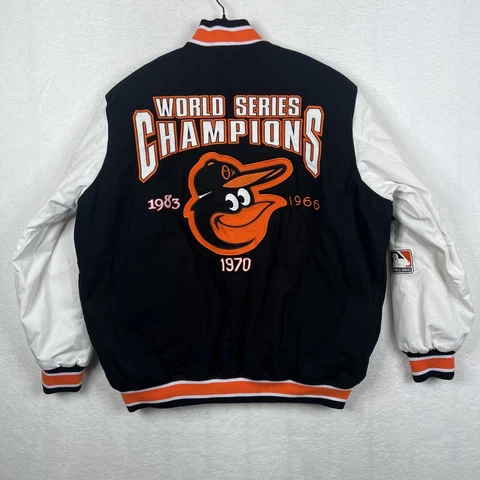 Baltimore Orioles Sports Jacket G3 GIII Mens Size XXL MLB World Series Genuine Cover