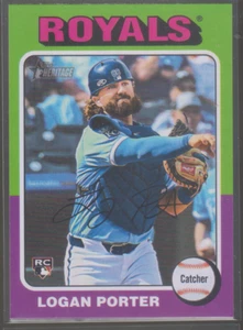 2024 Topps Heritage #625: Logan Porter (RC) - Bild 1 von 1