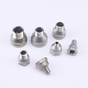 Male to Female Stainless Steel 304 Reducing Adaptors Pipe Fittings Connector