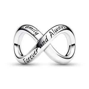 PANDORA Schmuck Silber Charm Für Immer & Ewig Unendlichkeit 793243C00 - Bild 1 von 4