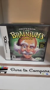 Professor Brainium's Games Nintendo DS CIB Completo Auténtico  - Imagen 1 de 4