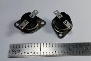 Qty 2: Thermal Switch 85° Degrees F (NC below 85° F) Temperature Sensor NOS - Picture 1 of 2