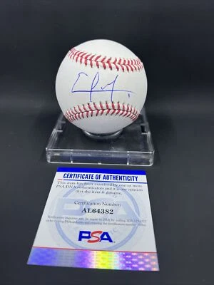Ezekiel Tovar Signed Rawlings ROMLB Baseball PSA/DNA Colorado Rockies - Image 1 of 2