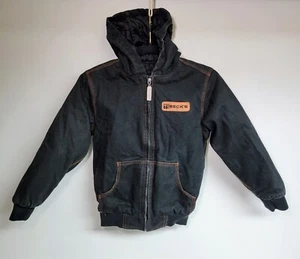 Beck's Quilted Duck Canvas Jacket Coat Hooded Youth Size Medium - Picture 1 of 4