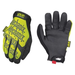 MECHANIX WEAR SMG-91-011 Mechanics Gloves,Hi-Vis Yellow,11,PR 21AP95 - Picture 1 of 2
