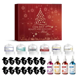 Makeup Advent Calendar Christmas Surprise Countdown Calendar Beauty & Skincare - Picture 1 of 11