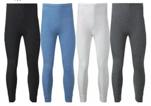 Paquete de 2 Pantalones Térmicos Para Hombre Largos Johns Ropa Interior Cálida Capa Base Parte Inferior - Imagen 1 de 6