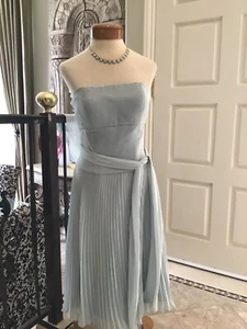 Bari Jay NUEVO Vestido Azul Polvo Noche Ocasión Cóctel con Chal Gasa 10 - Imagen 1 de 6