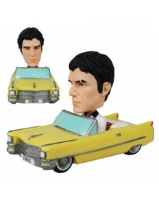 FUNKO BOBBLE HEAD WACKY WOBBLER SCARFACE TONY MONTANA CADILLAC CONVERTIBLE NEW!! - Imagen 1 de 4