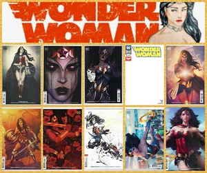WONDER WOMAN 50 THRU 64 65 66 (1st PRINT) ARTGERM VARIANT CHOICE 2018/19 NM- NM - Picture 1 of 24