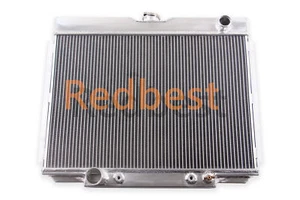 3 Row Alu Radiator For 1967-1970 Ford Mustang/Mercury/Fairlane XR7 V8 24''W #379 - Imagen 1 de 12