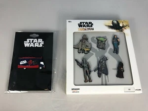 Star Wars Mandalorian Pin Set Baby Yoda Amazon Exclusive LE 882/6000  Brand New - Picture 1 of 5