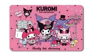 Sanrio Kuromi Credit Card Smart Sticker Skin Precut Small Chip Debit Bank - Picture 1 of 1