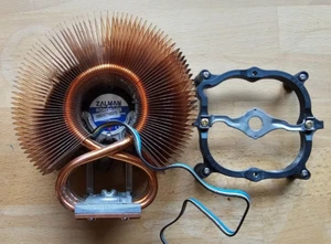 ZALMAN CNPS9000 + RDH9025B 120mm CPU Cooler with Intel Mounting Hardware Tested - Picture 1 of 1
